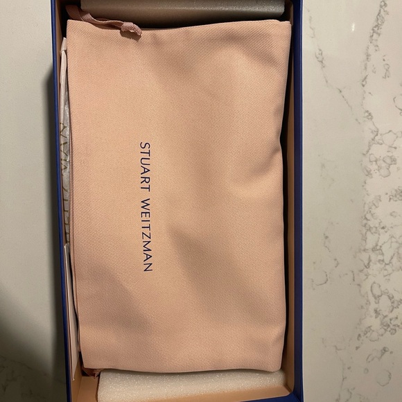 Stuart Weitzman Anny 70 Black leather pumps (brand new) size 37 - Picture 7 of 9